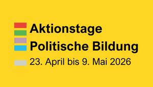 Banner "Aktionstage Politische Bildung 2026"