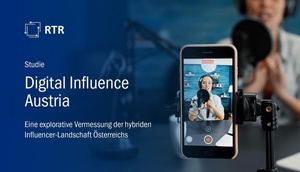 Titelblatt der Studie "Digital Influence Austria"