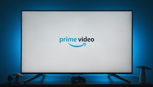 Bildschirm mit Amazon Logo - Prime Video 