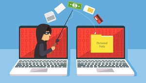 Gauner aus Laptop eins klaut persönliche Daten von zweitem Laptop