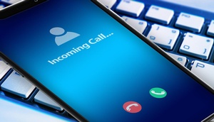 Handyanzeige eingehender Anruf