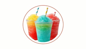 Drei Slushies