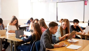 Unterricht im Klassenzimmer