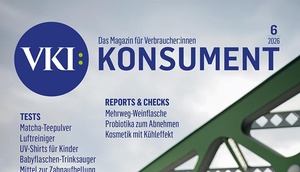 Cover der Juni-Ausgabe der Zeitschrift KONSUMENT