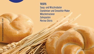 Cover der Oktober-Ausgabe der Zeitschrift "Konsument" (Semmeln)