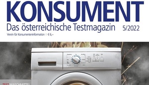 Waschmaschine, Cover Konsument 