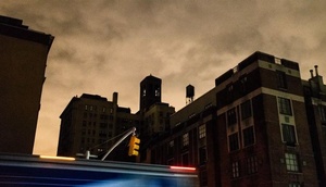 Blackout Manhattan, verursacht durch Hurricane Sandy