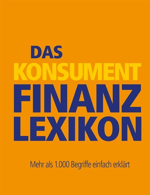 Cover VKI Finanzlexikon, © VKI