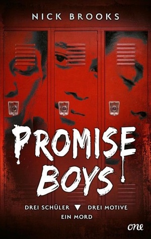 Cover: Promise Boys drei Schüler drei Motive ein Mord von Nick Brooks, © Bastei Lübbe AG Verlag