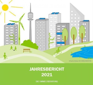 Cover Jahresbericht DIE UMWELTBERATUNG, © Die Umweltberatung