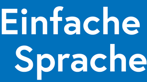 Sprechblase Einfache Sprache, zweifärbig, © Sozialministerium Sprechblase Einfache Sprache, zweifärbig, © Sozialministerium