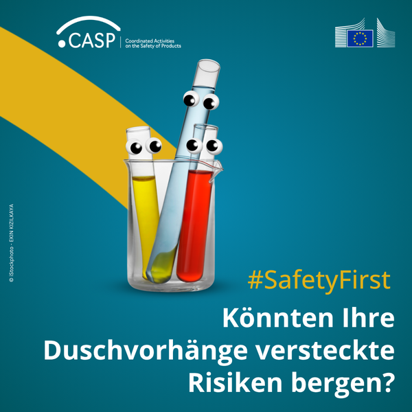 Reagenzgläser mit Comicaugen, &copy; Bild von CASP (EK)