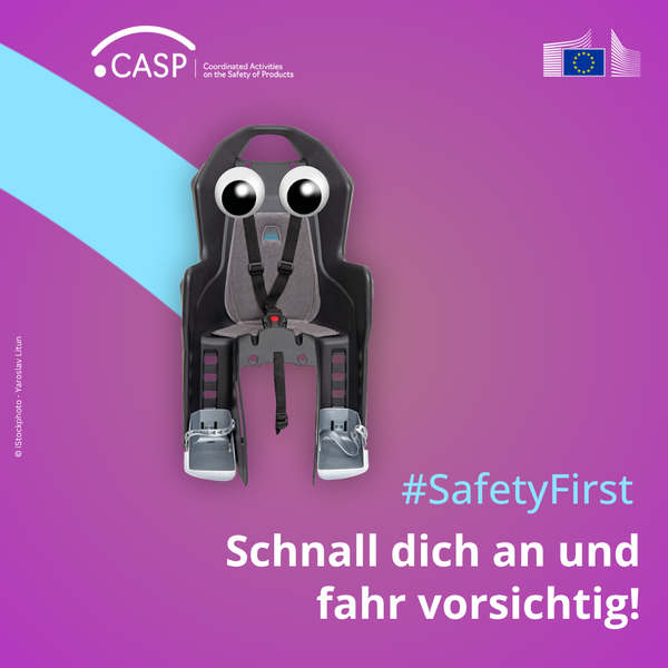 Kindersitz mit Augen, &copy; Bild von CASP (EK)