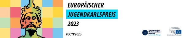 Werbebanner Jugendkarlspreis 2023, © Europäisches Parlament