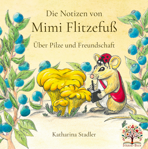 Cover des Kinderbuchs "Die Notizen von Mimi Flitzefuß", &copy; Katharina Stadler