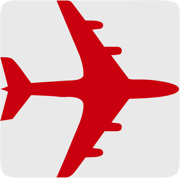 Piktogramm von Flugzeug , ©  Oberholster Venita auf Pixabay