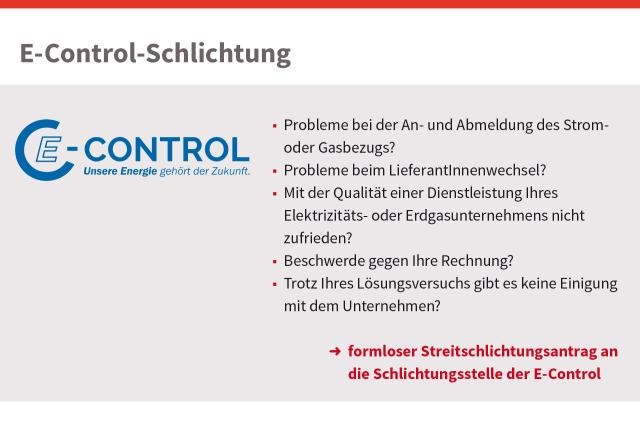 E-Control Schlichtung, © sozialministerium/shw
