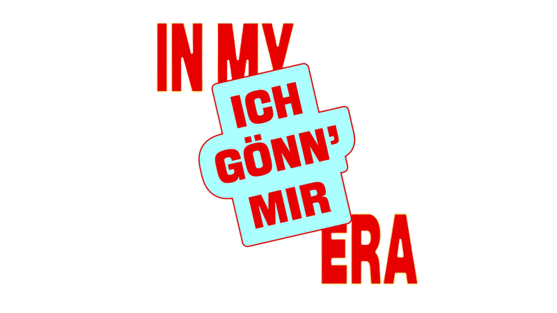 bunter Schrifzug "In my Situationshop with my Bank Account Era", © BMASGPK