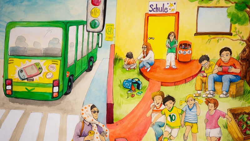 Kinder spielen im Schulpausenhof, © Raoul Krischanitz / BMASGPK Kinder spielen im Schulpausenhof, © Raoul Krischanitz / BMASGPK