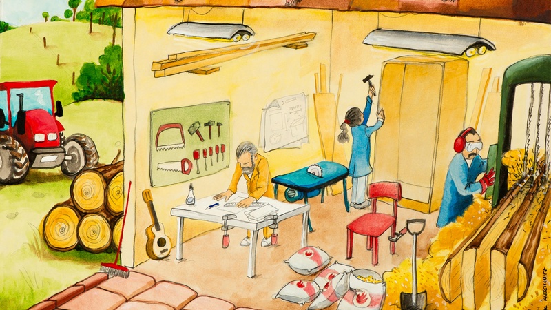 Arbeitskräfte in einer Werkstatt, © Raoul Krischanitz / BMASGPK Arbeitskräfte in einer Werkstatt, © Raoul Krischanitz / BMASGPK