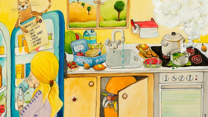 Mädchen in der Küche, © Raoul Krischanitz / BMASGPK Mädchen in der Küche, © Raoul Krischanitz / BMASGPK