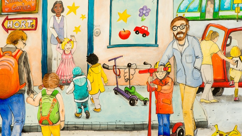 Kindergartenweg, © Raoul Krischanitz / BMASGPK Kindergartenweg, © Raoul Krischanitz / BMASGPK