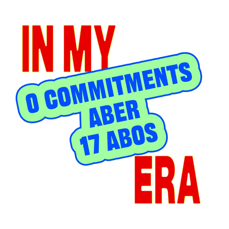 bunter Schriftzug "In my 0 Commitments aber 17 Abos Era", © BMASGPK