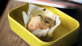 Muffin in Kunststoff-Jausenbox