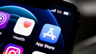 App-Store-Icon auf Iphone-Bildschirm