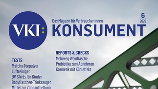 Cover der Juni-Ausgabe der Zeitschrift KONSUMENT