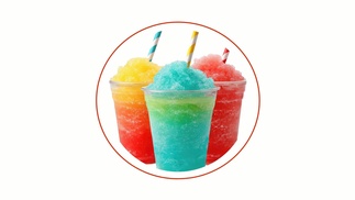 Drei Slushies