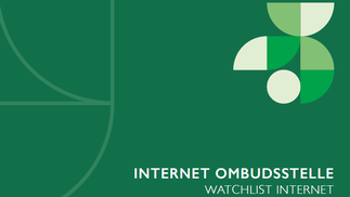 Cover des Jahresberichts, grün mit weißem Schriftzug  