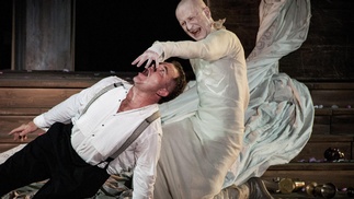 Jedermann und der Tod (Cornelius Obonya und Peter Lehmeier), Salzburger Festspiele 2014