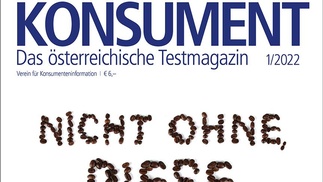 Cover Zeitschrift Konsument