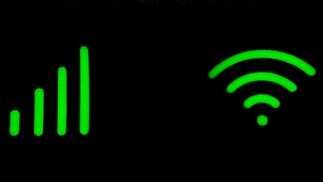 Display Wifi-Zeichen